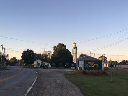 Entering Town of Avon from North